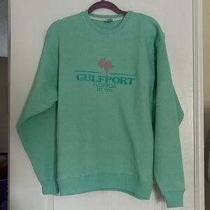 Seafoam/Mint Gulfport FL Medium Sweatshirt